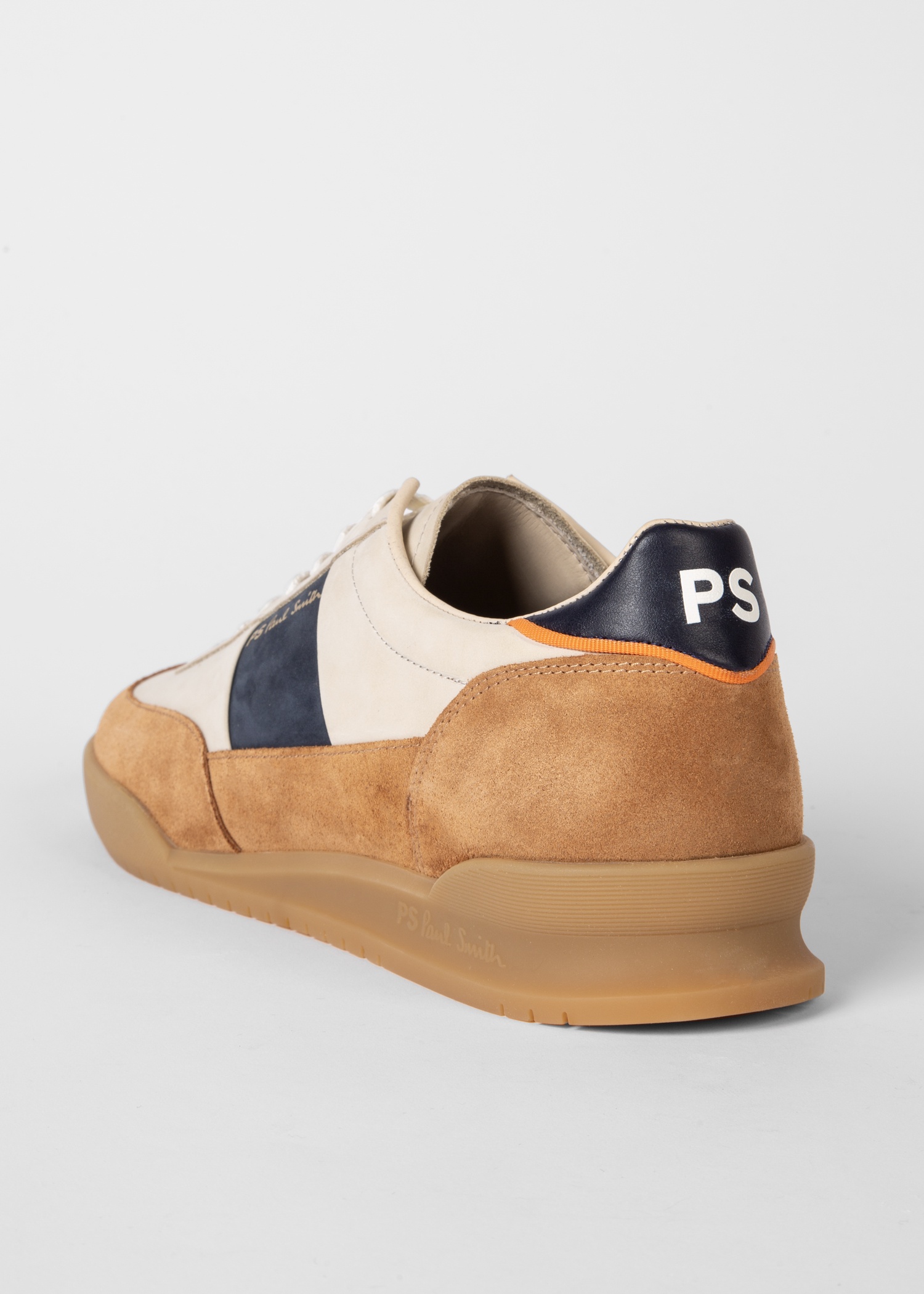 Tan And Beige 'Dover' Trainers - 3