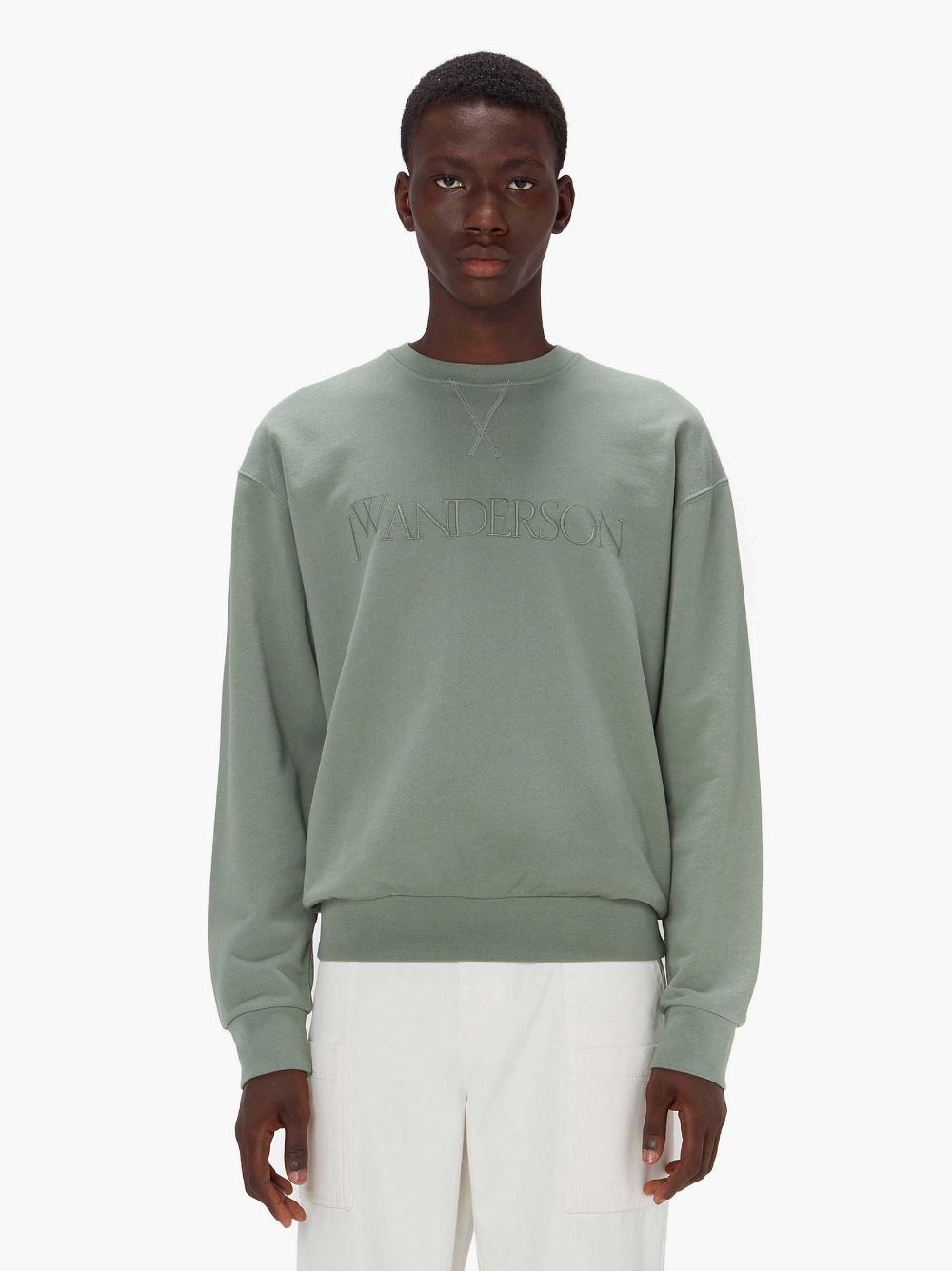 SWEATSHIRT WITH LOGO EMBROIDERY - 2