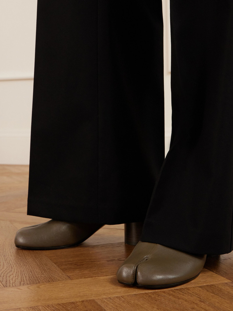 Maison Margiela Tabi Split-toe Leather Mules outlook