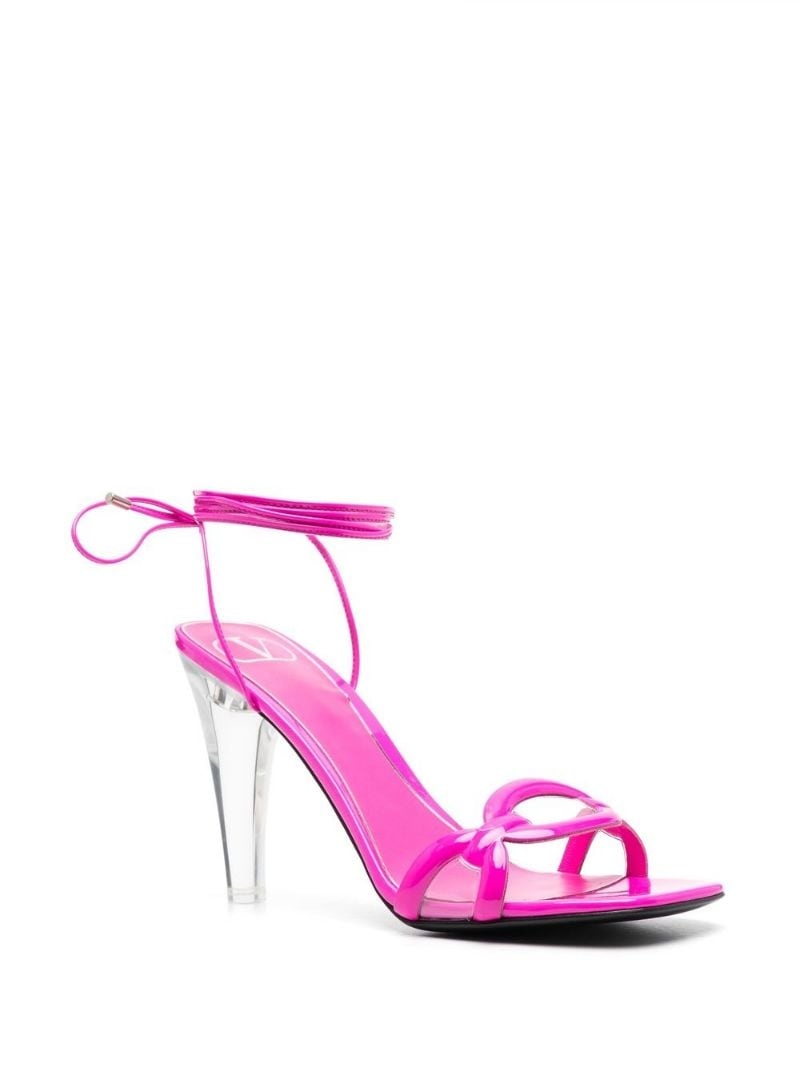 ankle strap leather sandals - 2