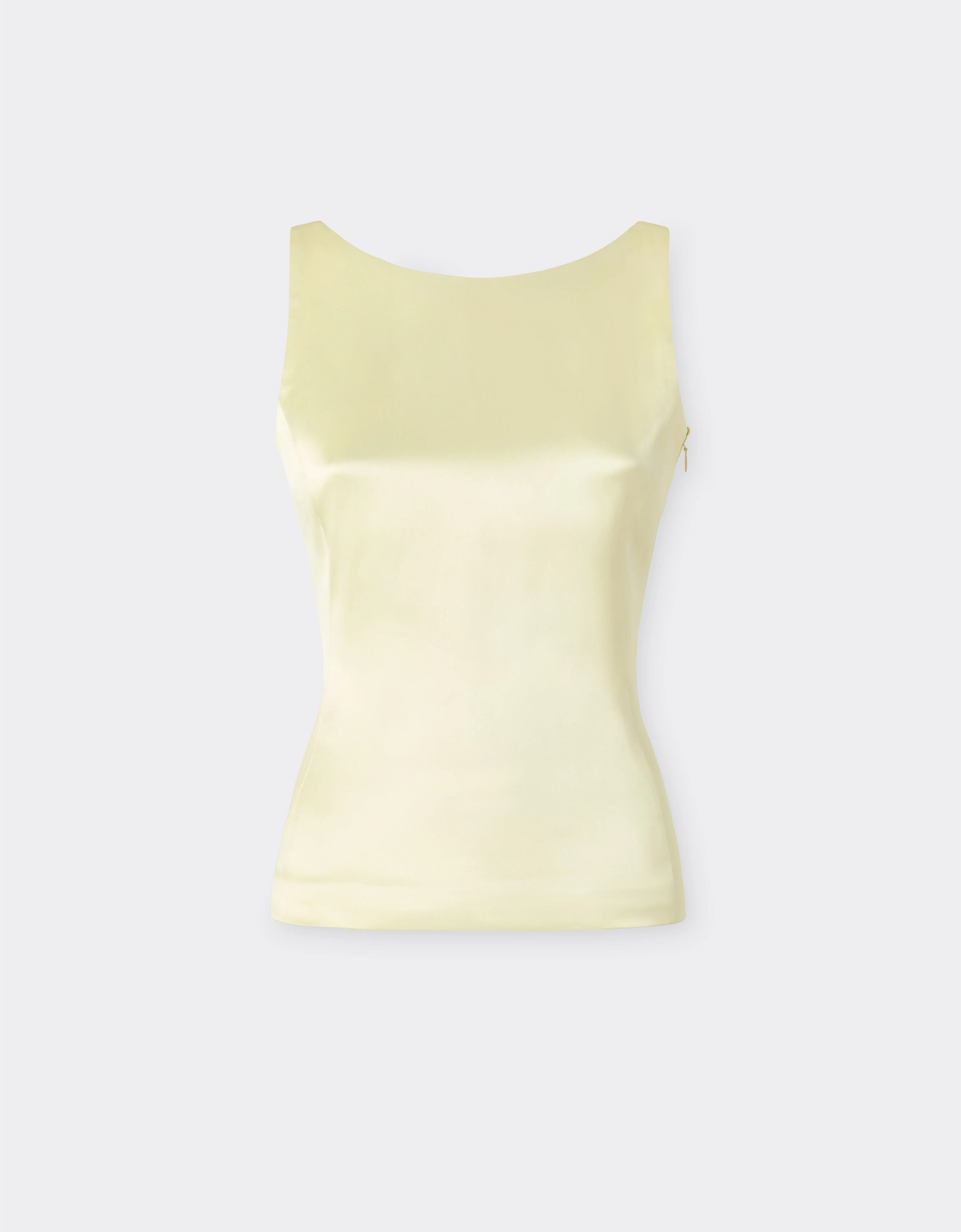 Stretch satin top - 1