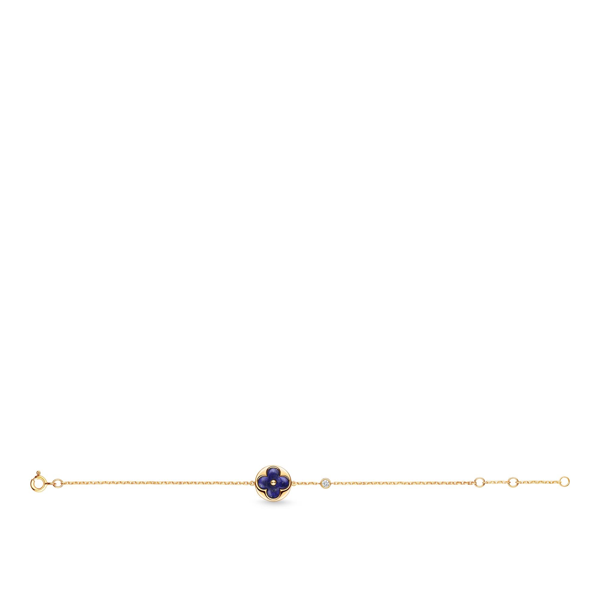 COLOR BLOSSOM BB SUN BRACELET, YELLOW GOLD, LAPIS AND DIAMOND - 3