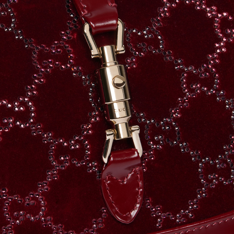 Gucci Jackie 1961 crystals mini bag 5