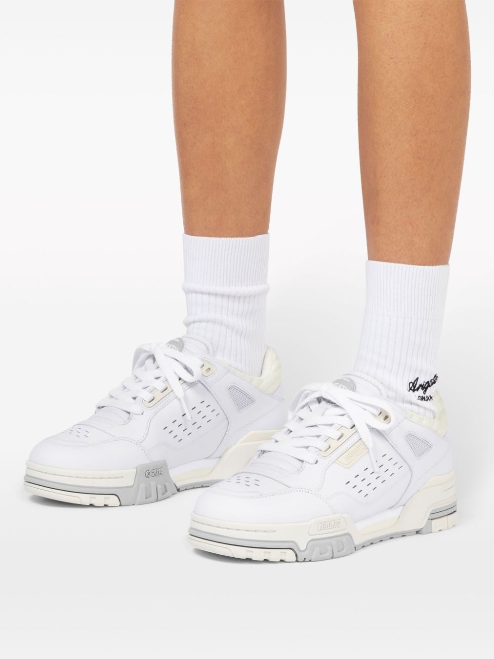 Onyx panelled sneakers - 6