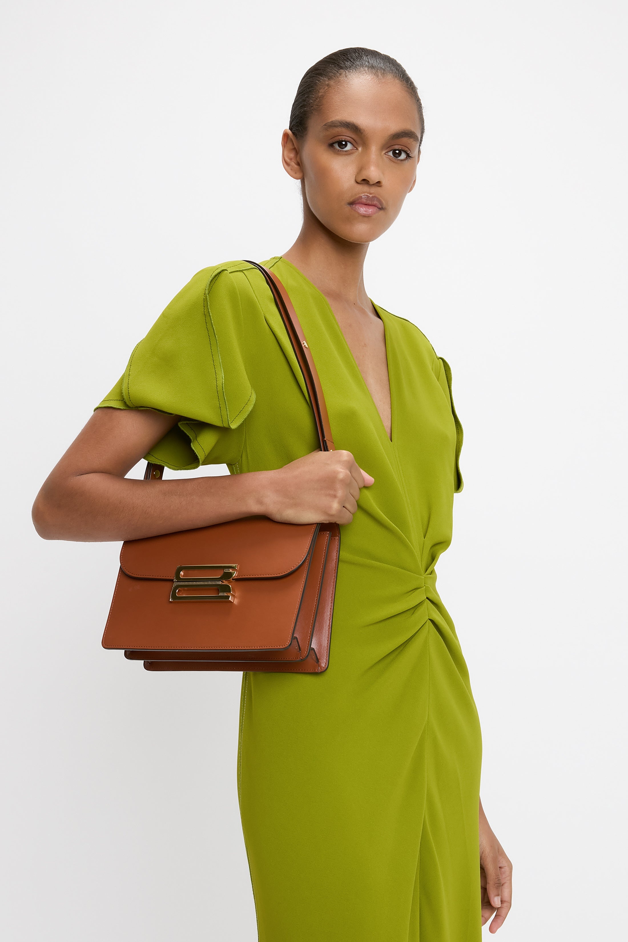 Dorian Bag In Tan Smooth Leather - 2
