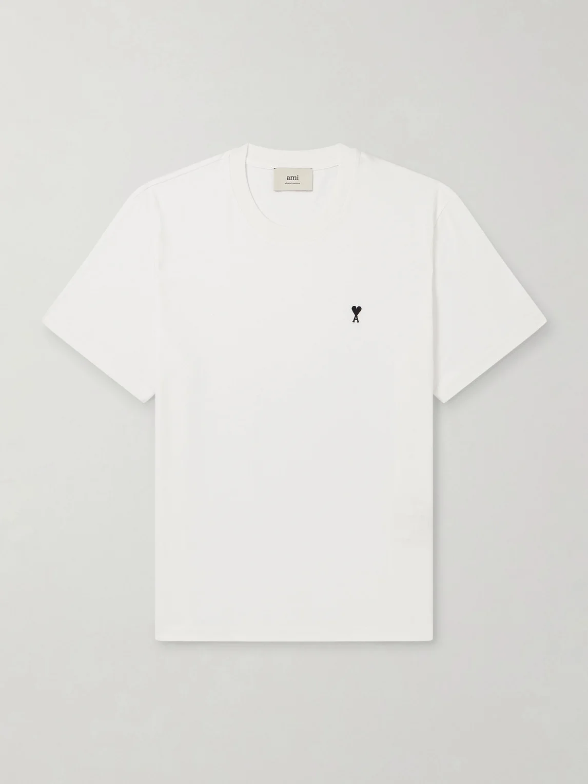 Logo-Embroidered Cotton-Jersey T-Shirt - 1