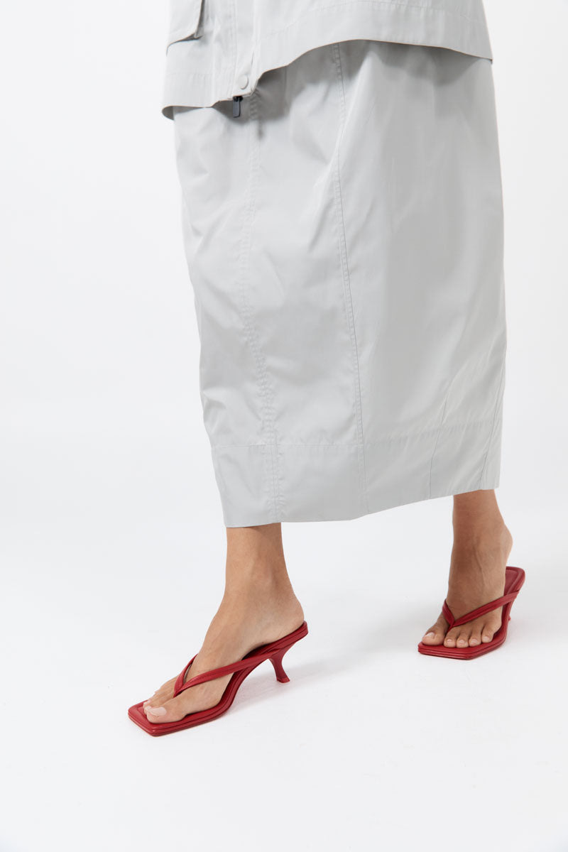 Thong Detail Heel - Rosso - 5