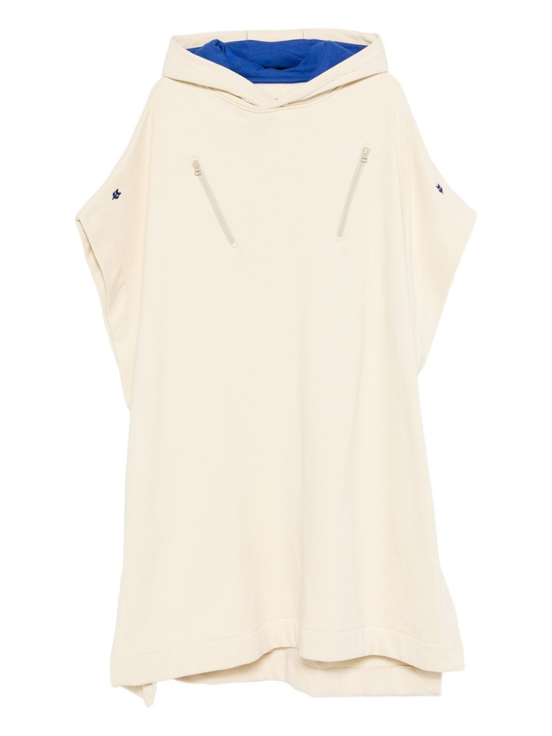 x Fox Lab zip hooded overshirt 1