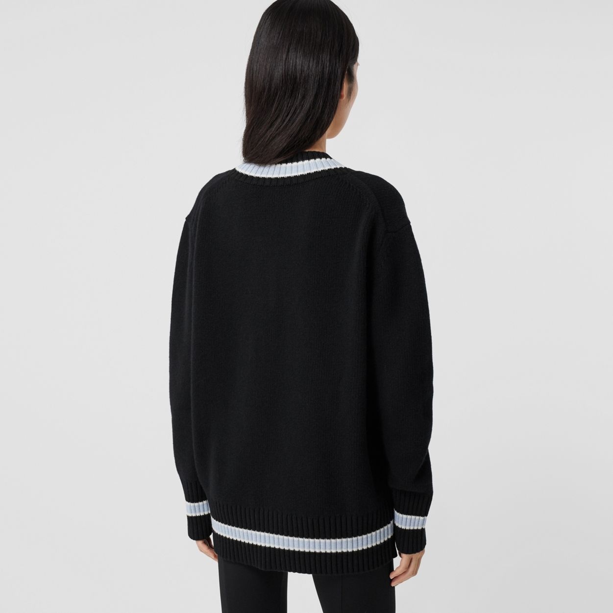 Wool Oversized Cricket Sweater - 4