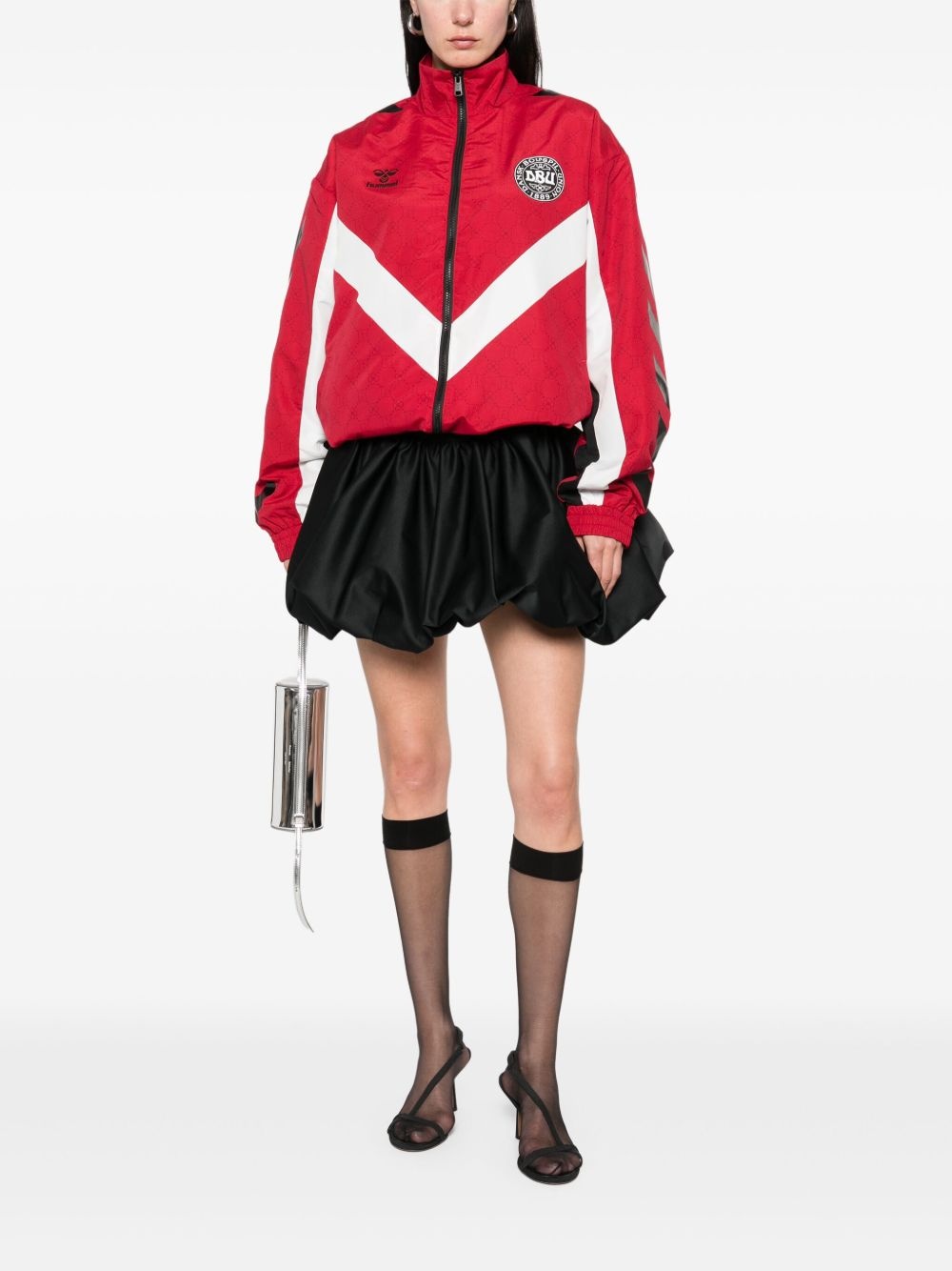 x Hummel x DBU logo-print jacket - 2