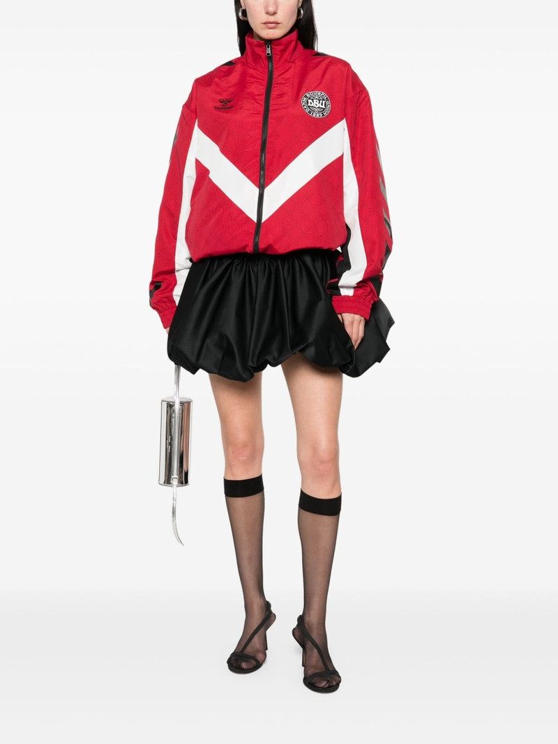 ROTATE x Hummel x DBU logo-print jacket outlook