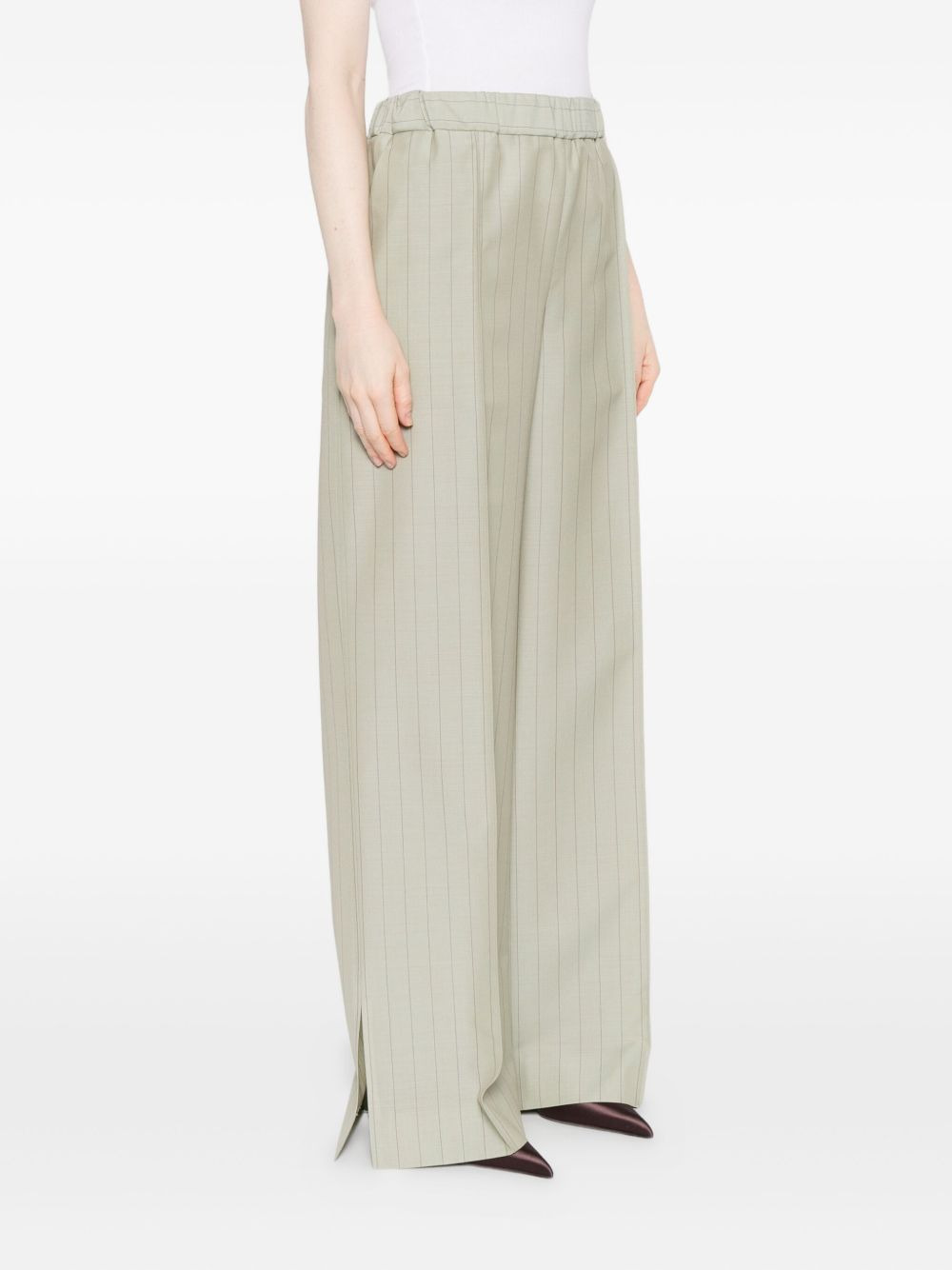 pinstripe trousers - 3