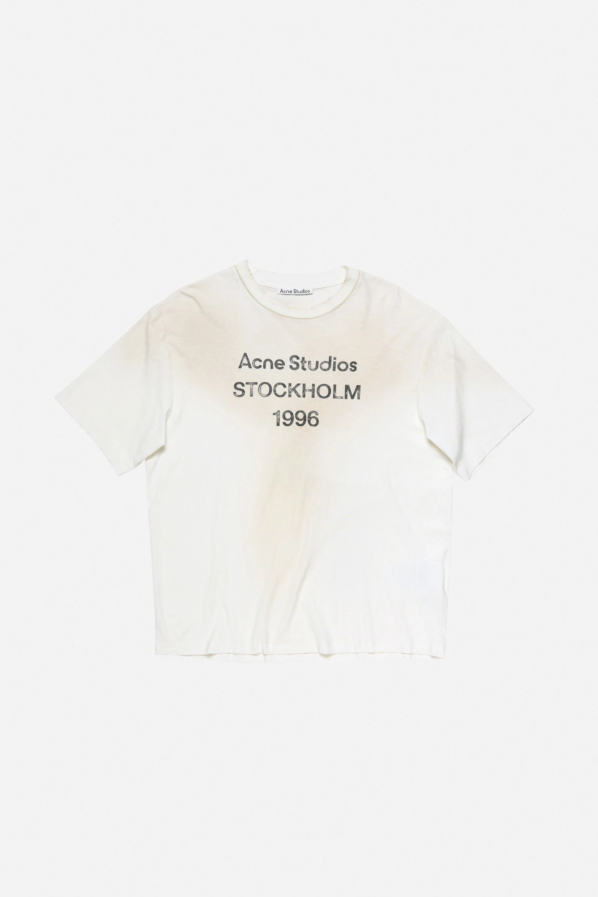 Logo t-shirt - Relaxed fit - Dusty white - 6
