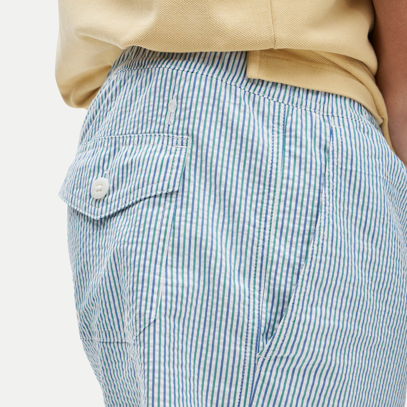 6'' swim trunk in seersucker 5