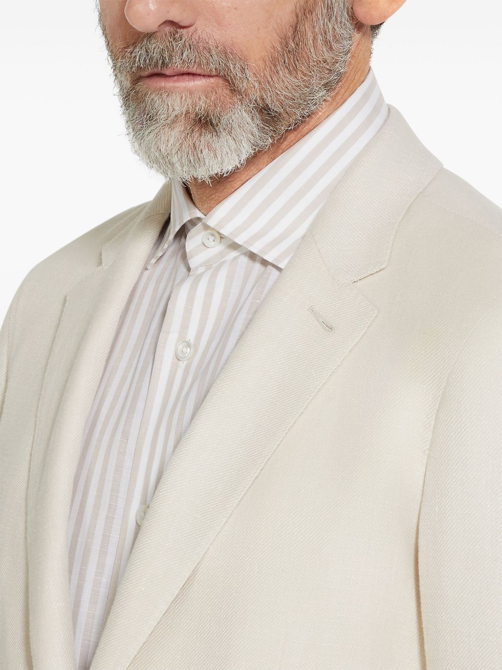 single-breasted blazer - 5