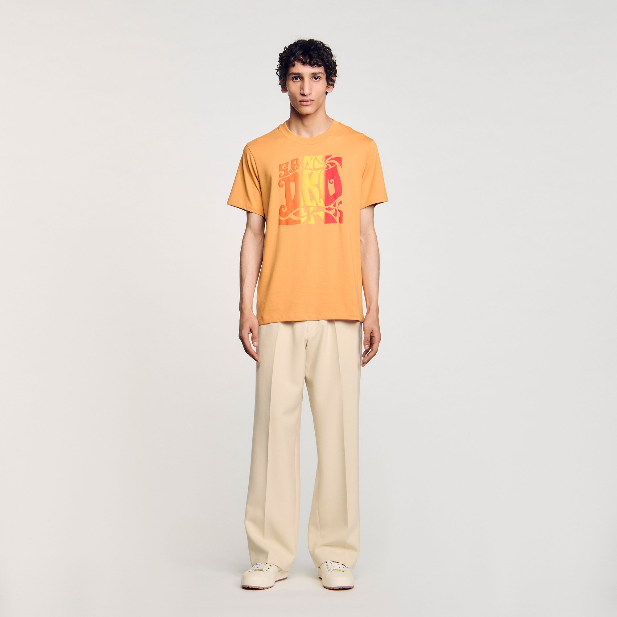 WAVE PRINT COTTON T-SHIRT - 2
