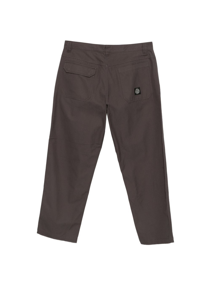 Stone Island logo-patch trousers outlook