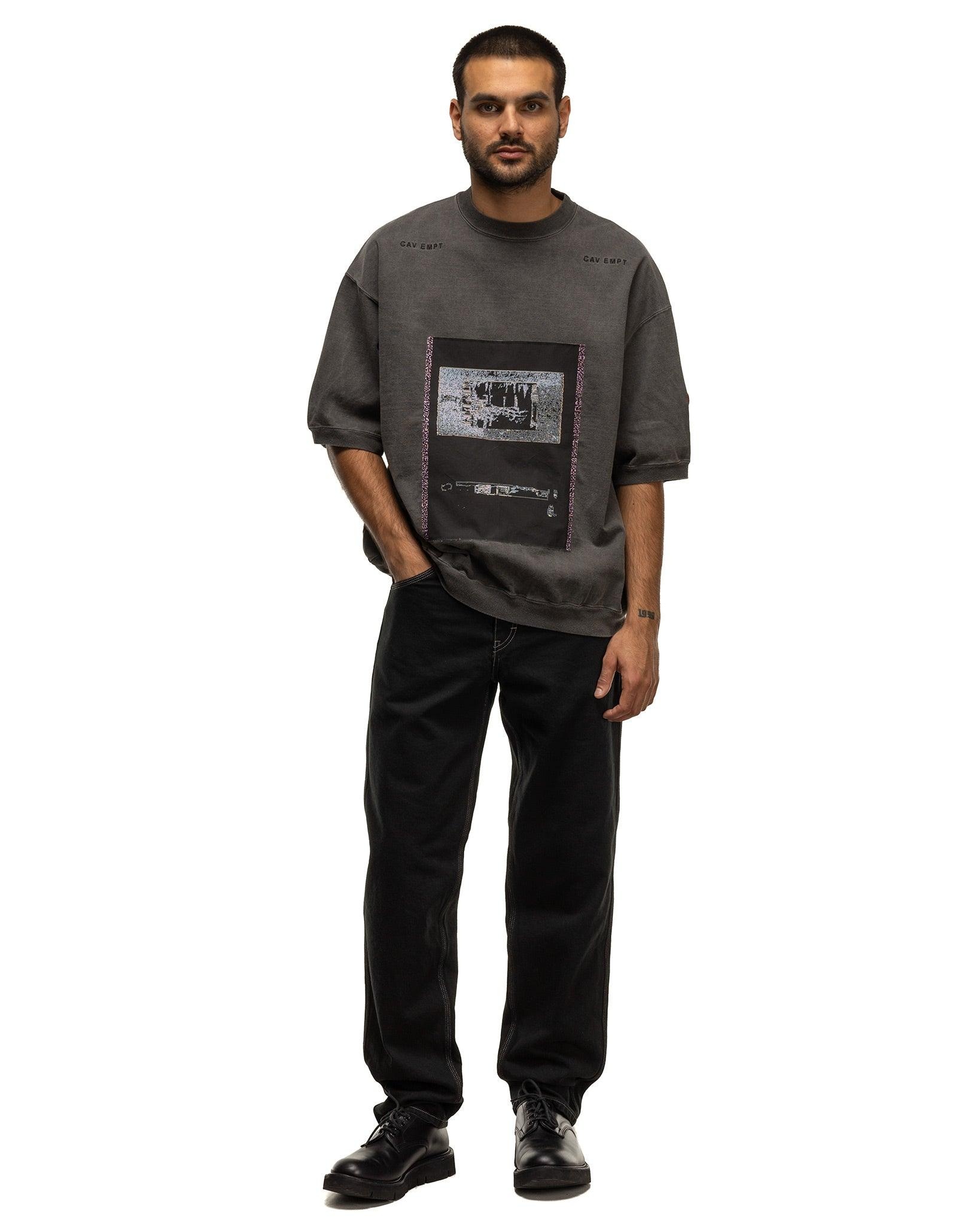 Overdye Frame6 Crew Neck Charcoal - 2