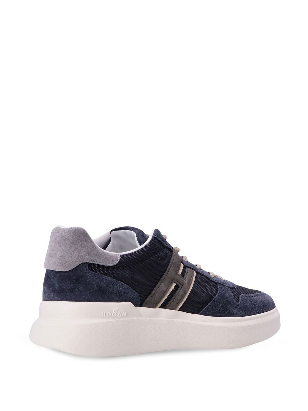 suede low-top sneakers - 3