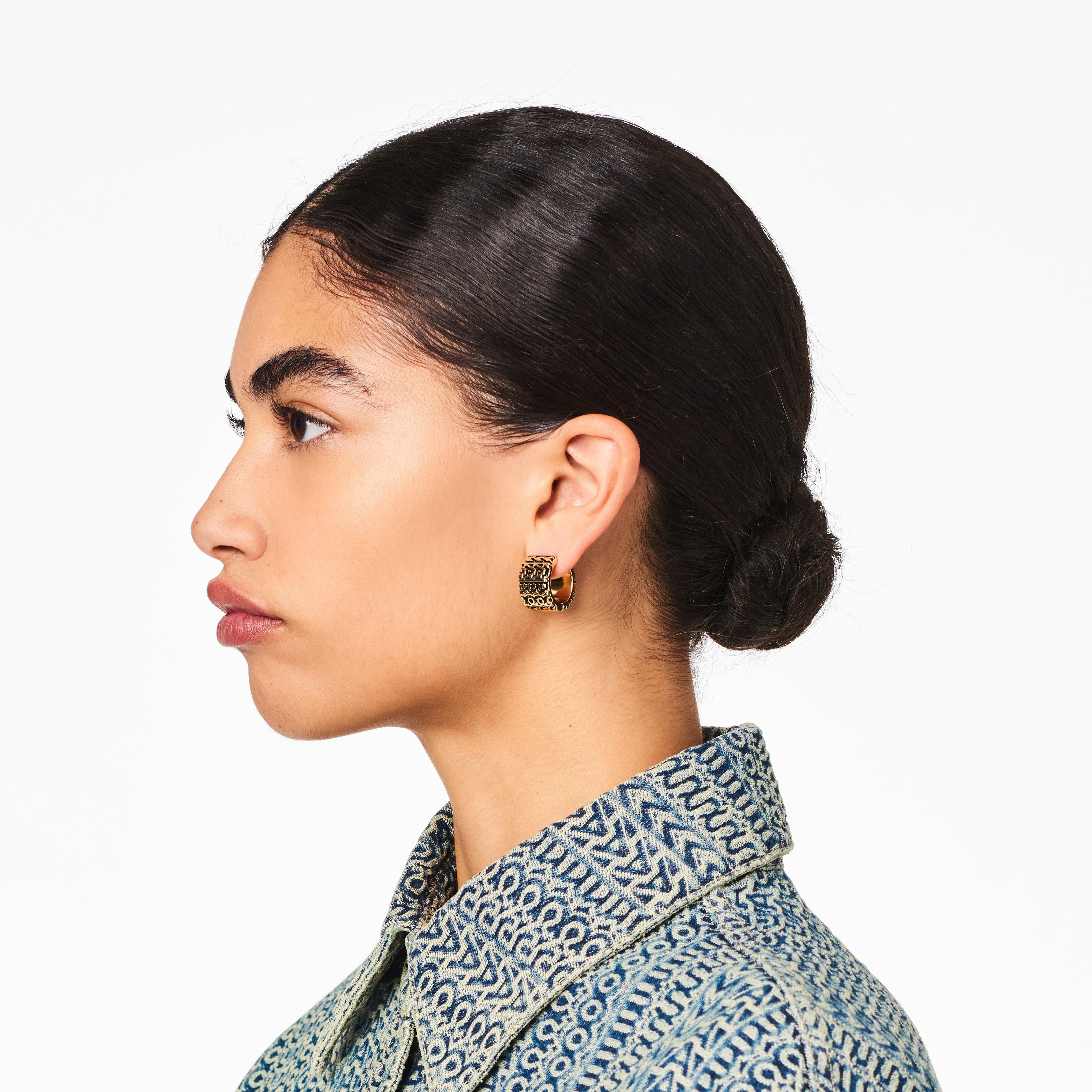 THE MONOGRAM ENGRAVED HOOPS - 2