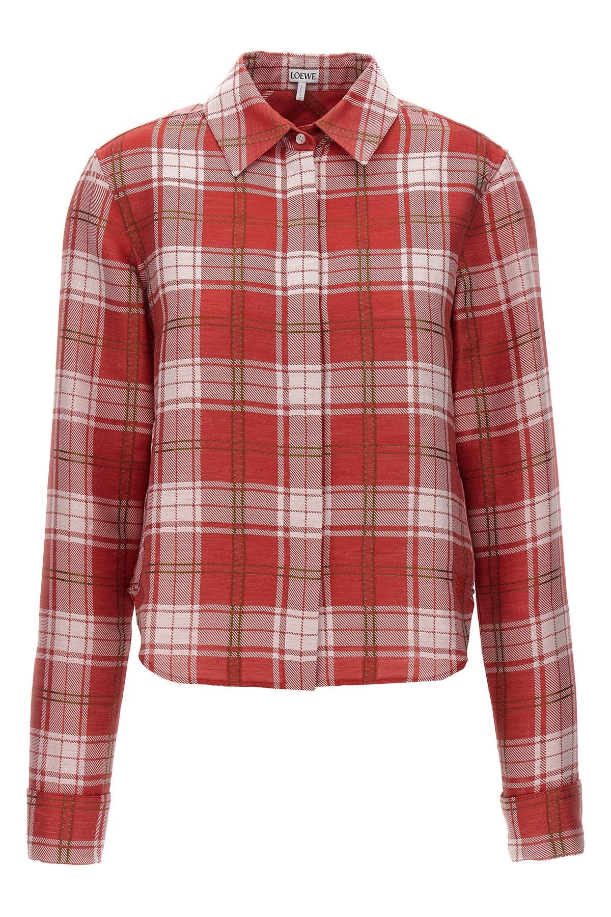 Loewe Women Check Shirt - 1