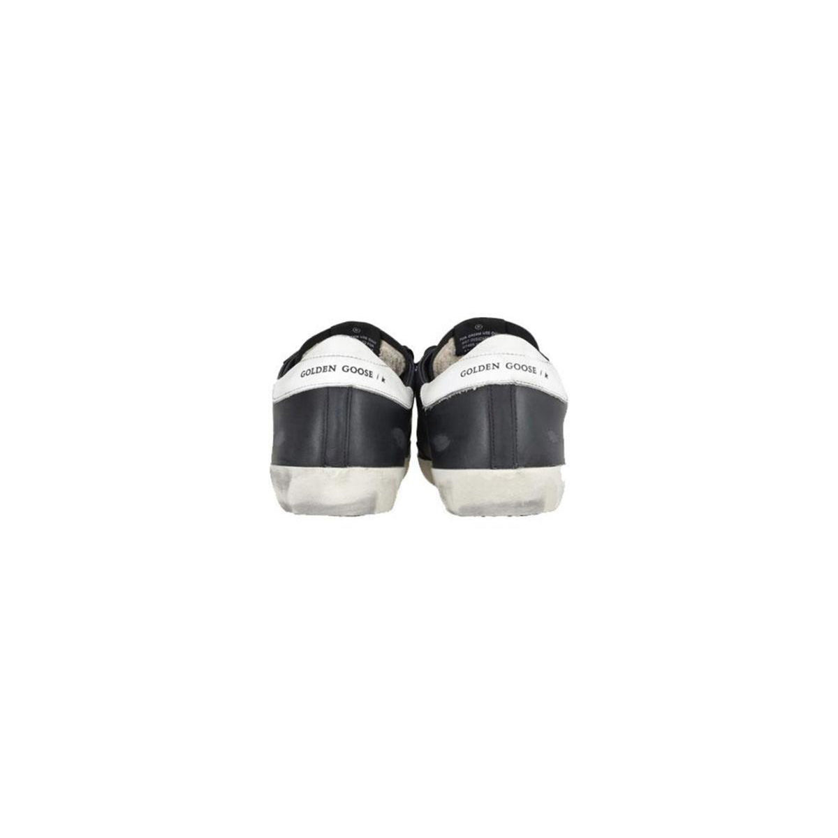 MEN'S SUPER STAR SNEAKERS (BLACK/WHITE) - 3