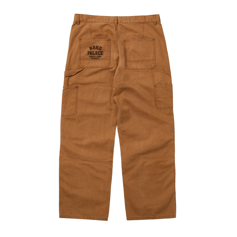 PALACE PALACE NEIGHBORHOOD DUCK PAINTER PANTS BROWN outlook