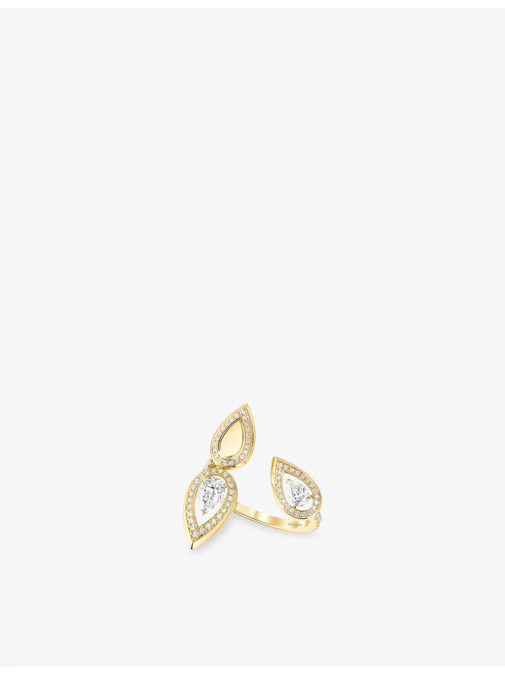 Fiery Trilogy Gold and 0.81ct Diamond Ring - 1