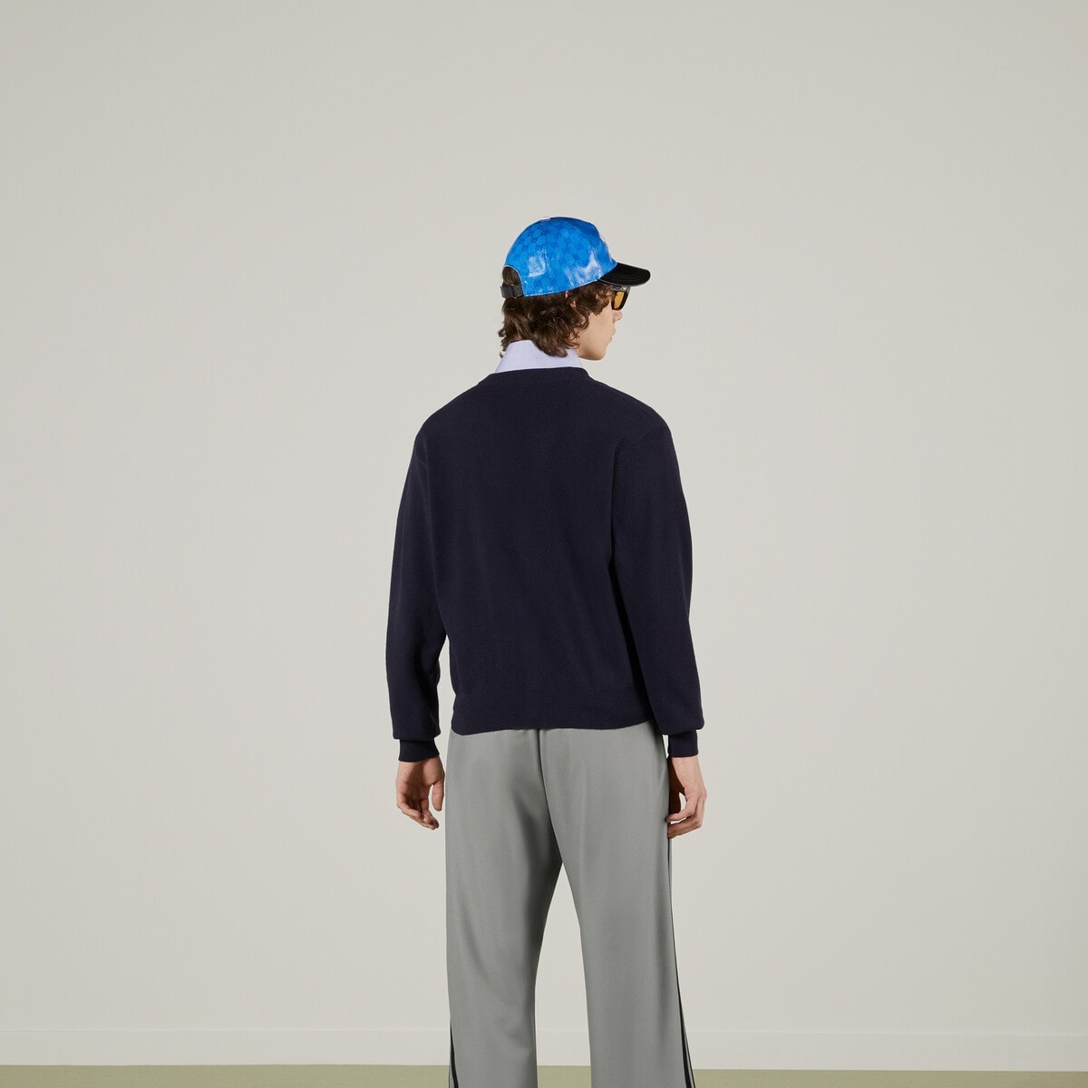 adidas x Gucci wool cardigan - 6