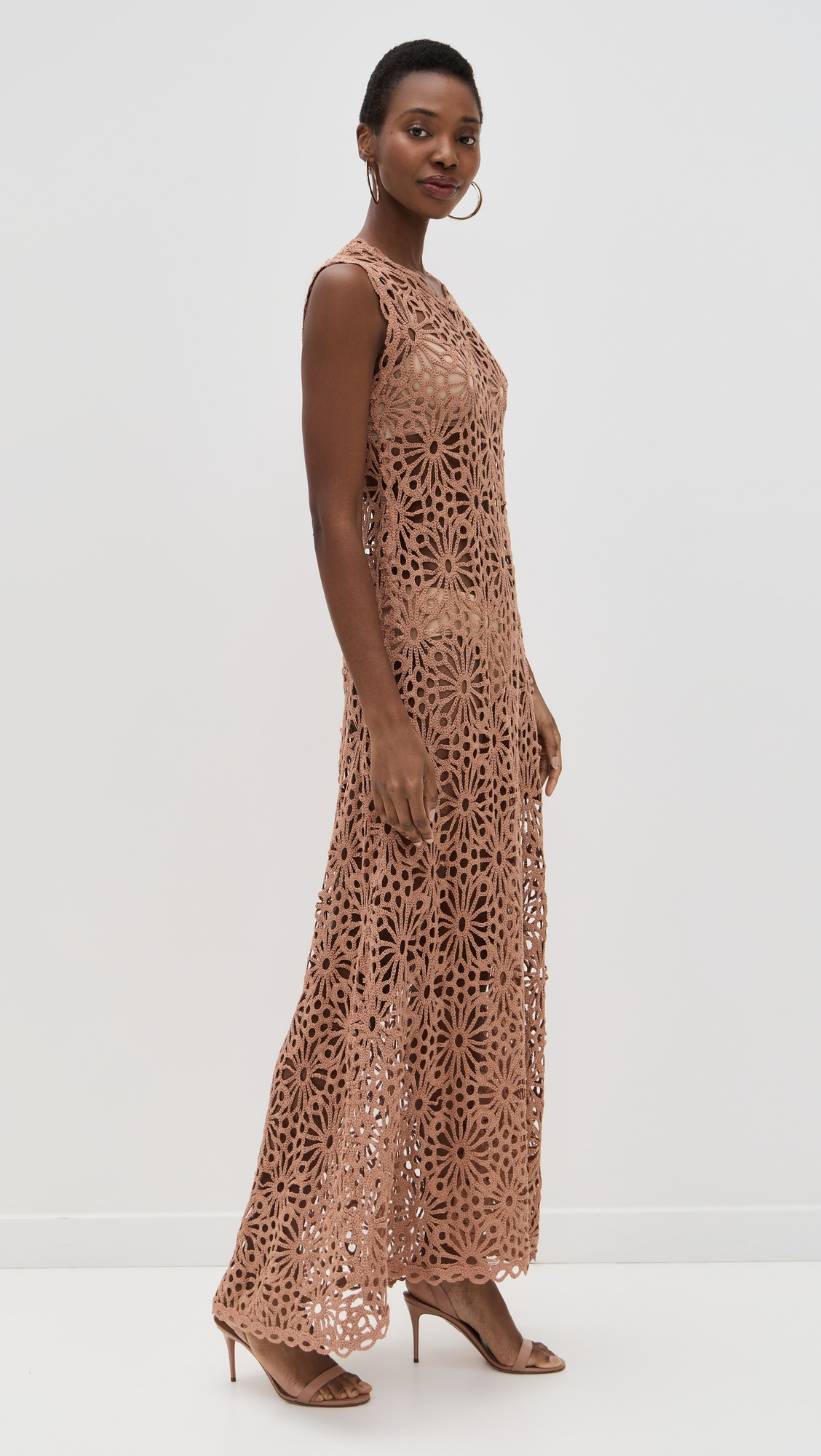 Sleeveless Swing Maxi Dress - 4