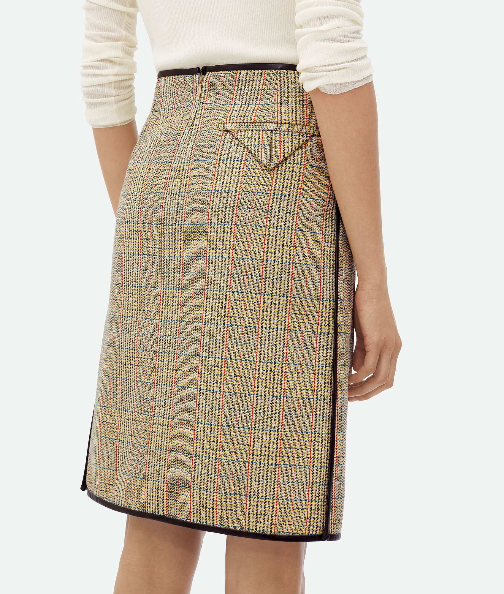 Prince Of Wales Wool Skirt - 6