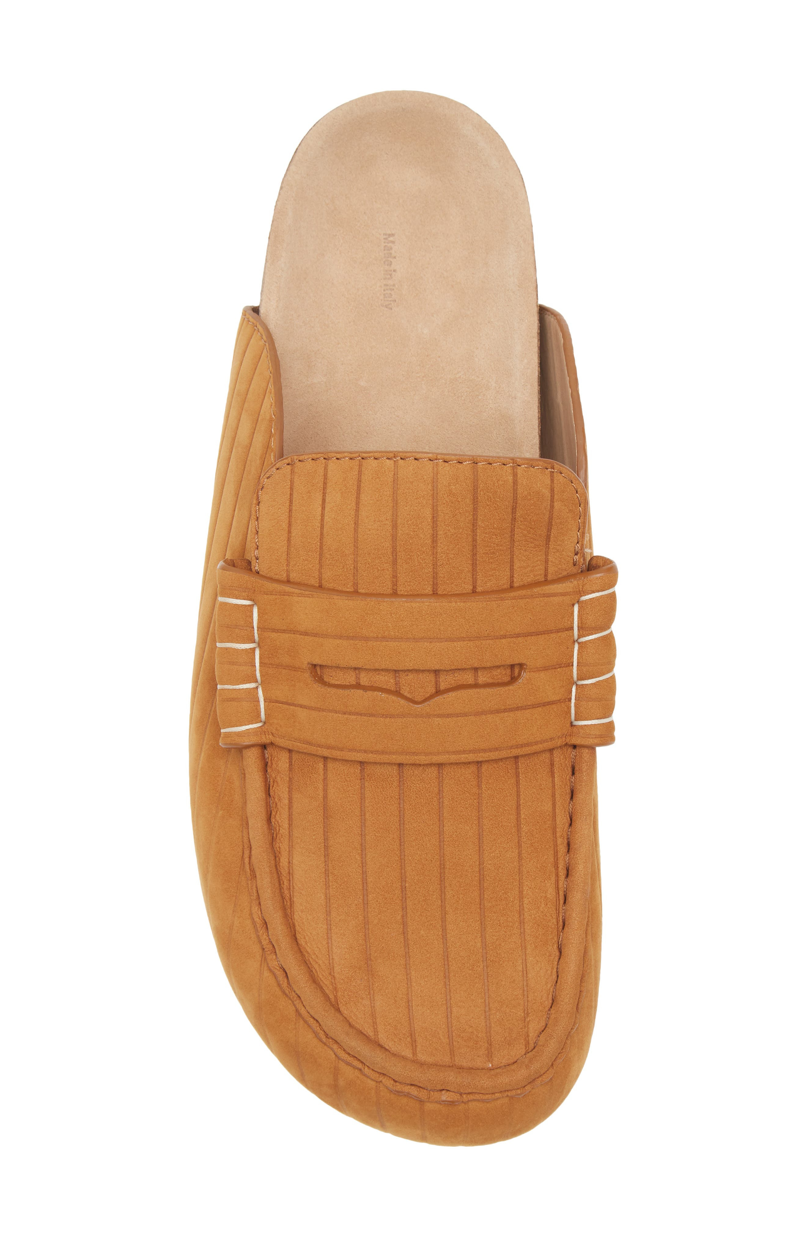 JW Anderson Stitch Penny Loafer Mule in Caramel 604 at Nordstrom - 5