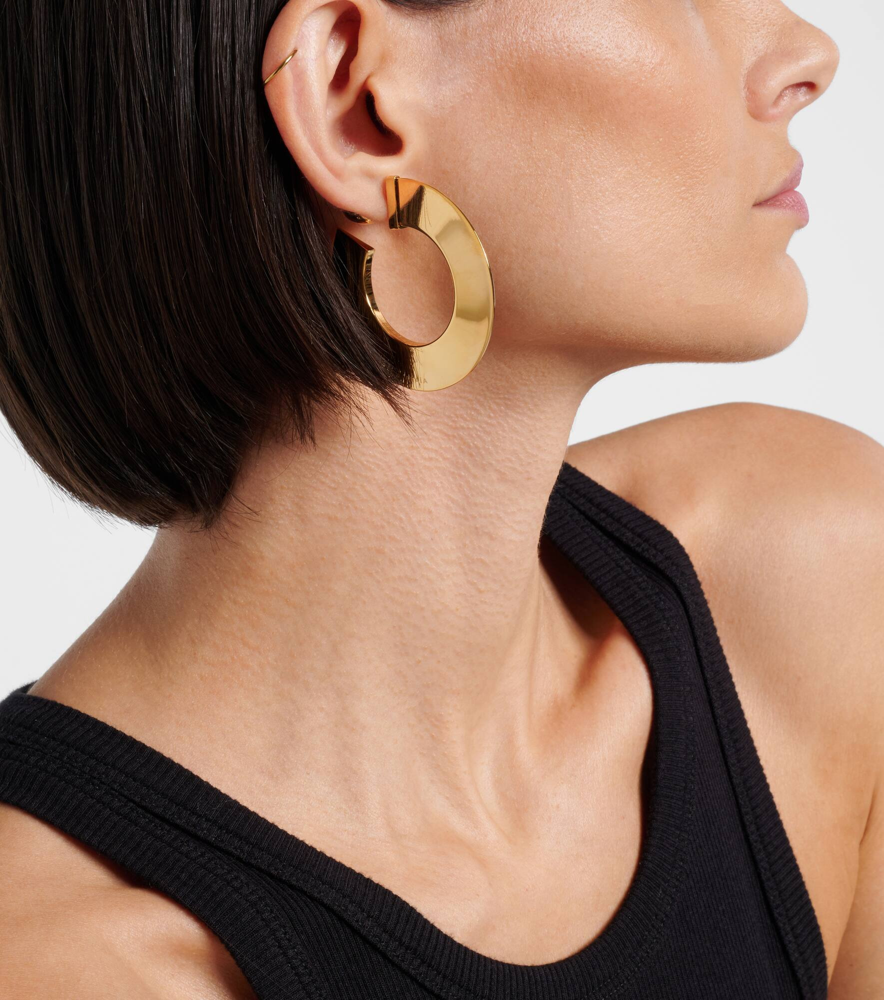 Small hoop earrings - 3