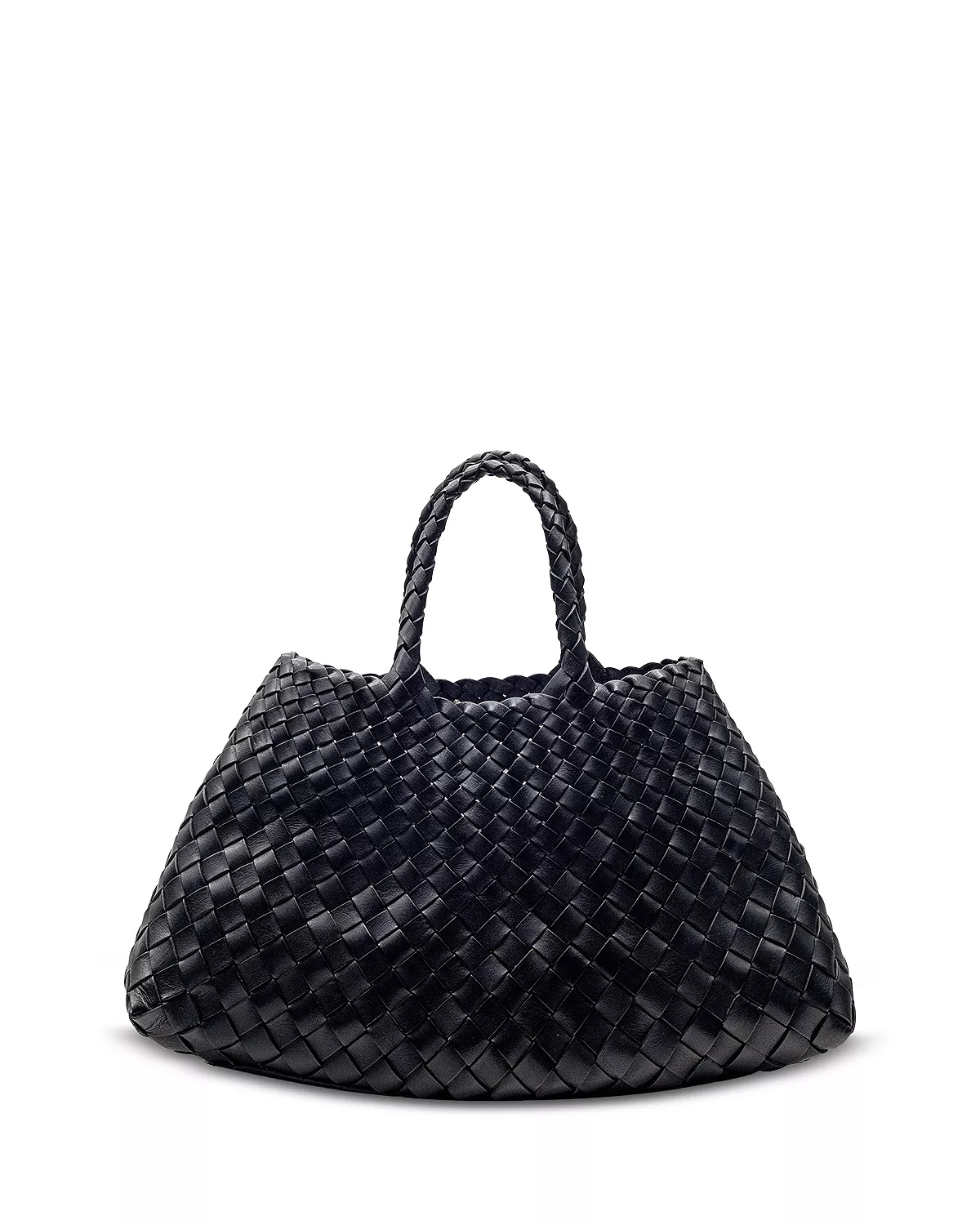 Santa Small Crocheted Leather Bag - 1