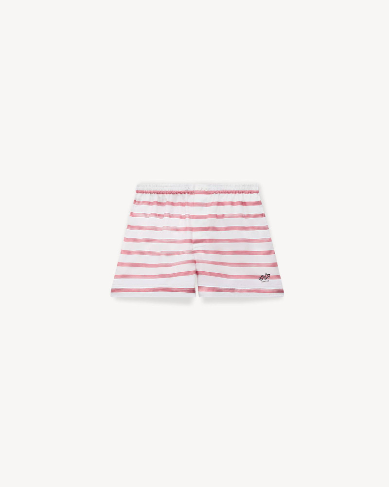 'KENZO Sounds' embroidered shorts in silk 1