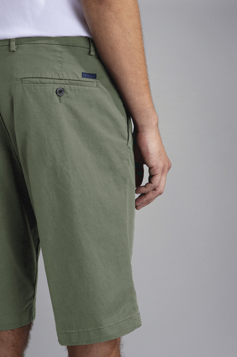 COTTON STRETCH BERMUDA SHORTS 4