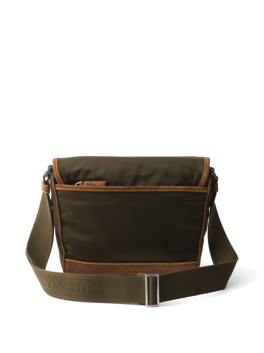 medium triangle-logo shoulder bag - 4