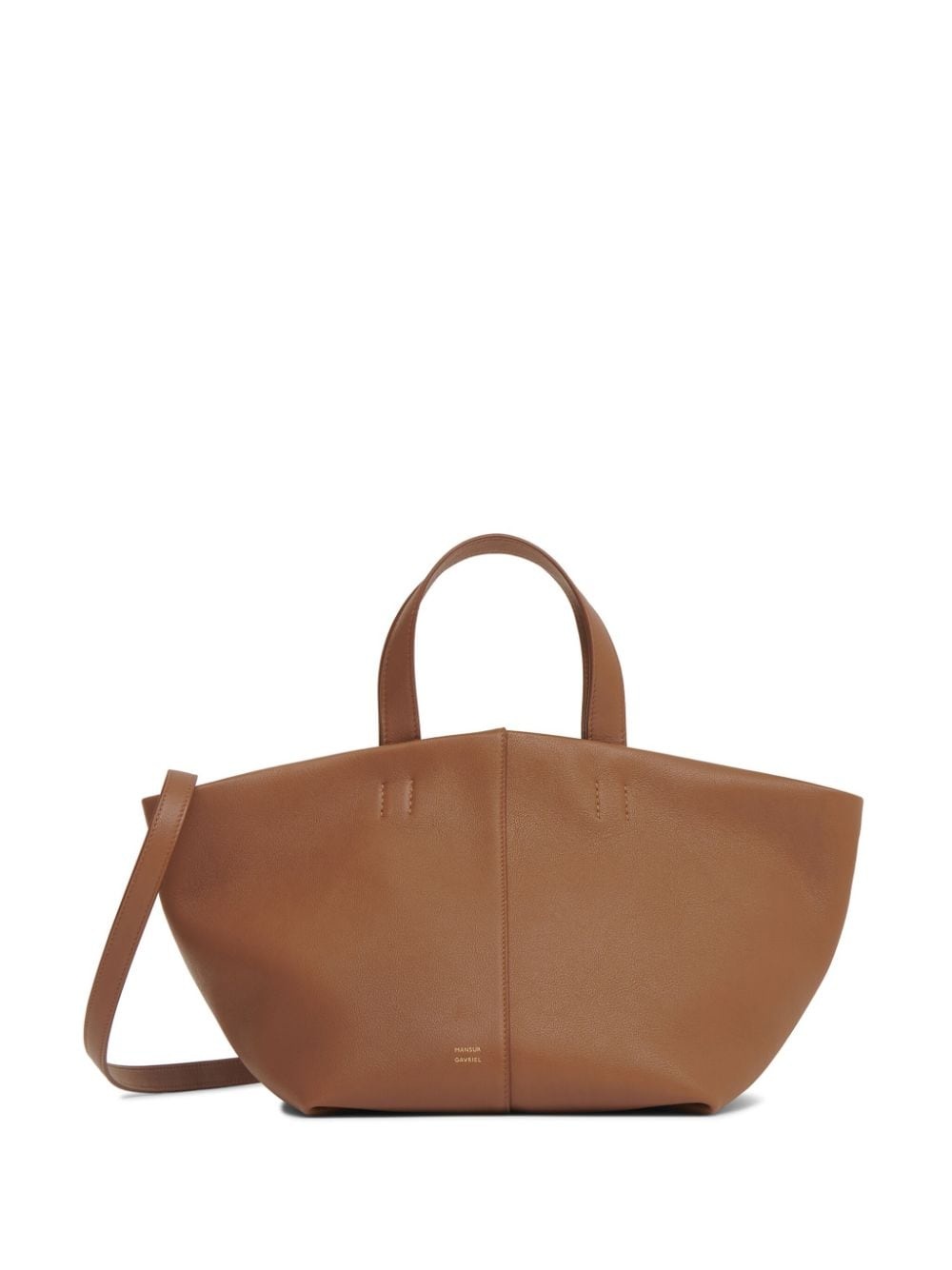 Tulipano leather crossbody bag - 1