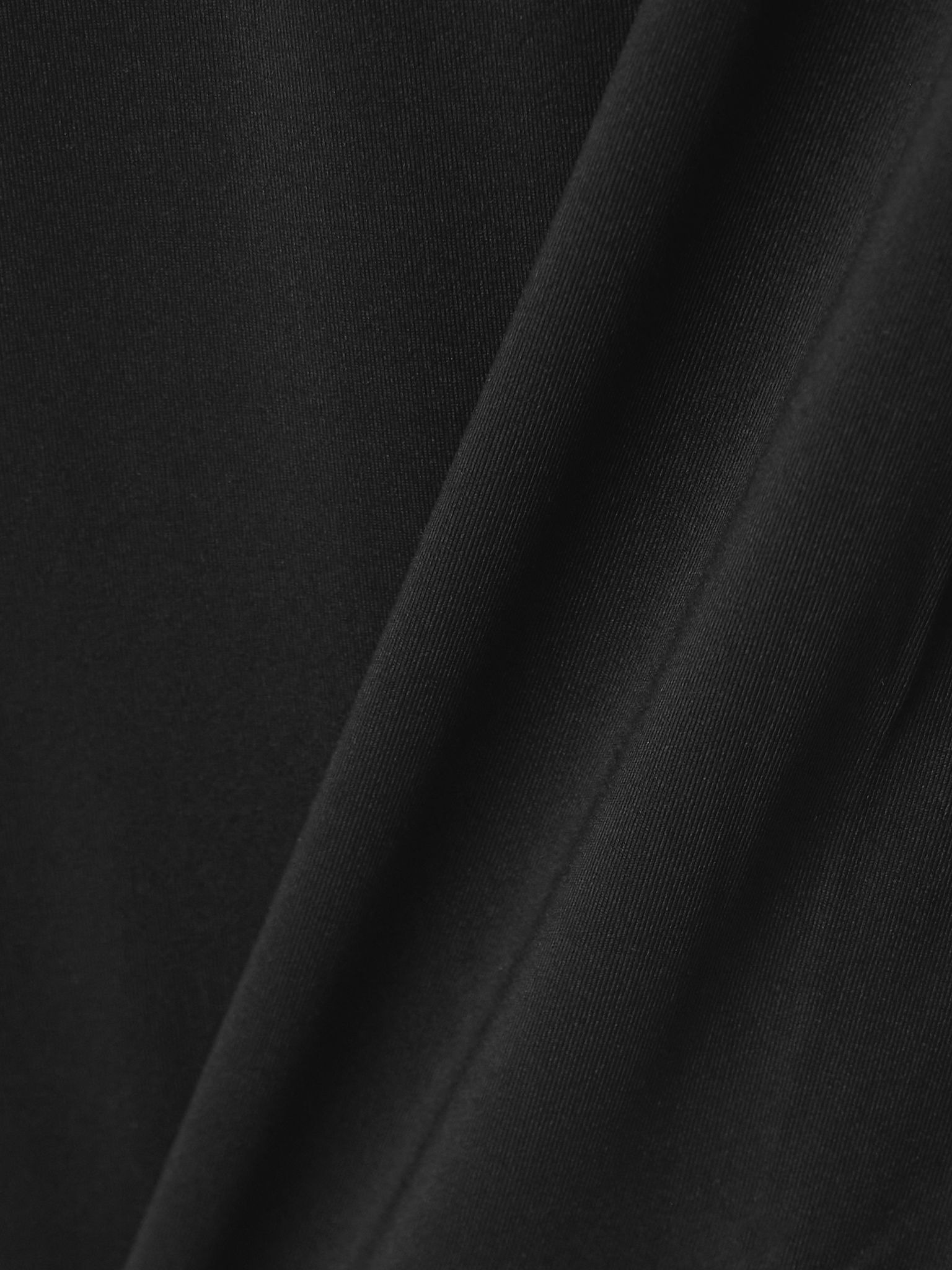 Echauffe cutout stretch-jersey gown Black - 5