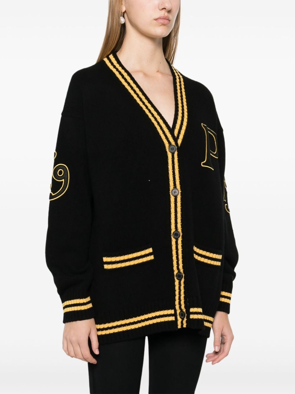 Wool and cashmere cardigan - 3