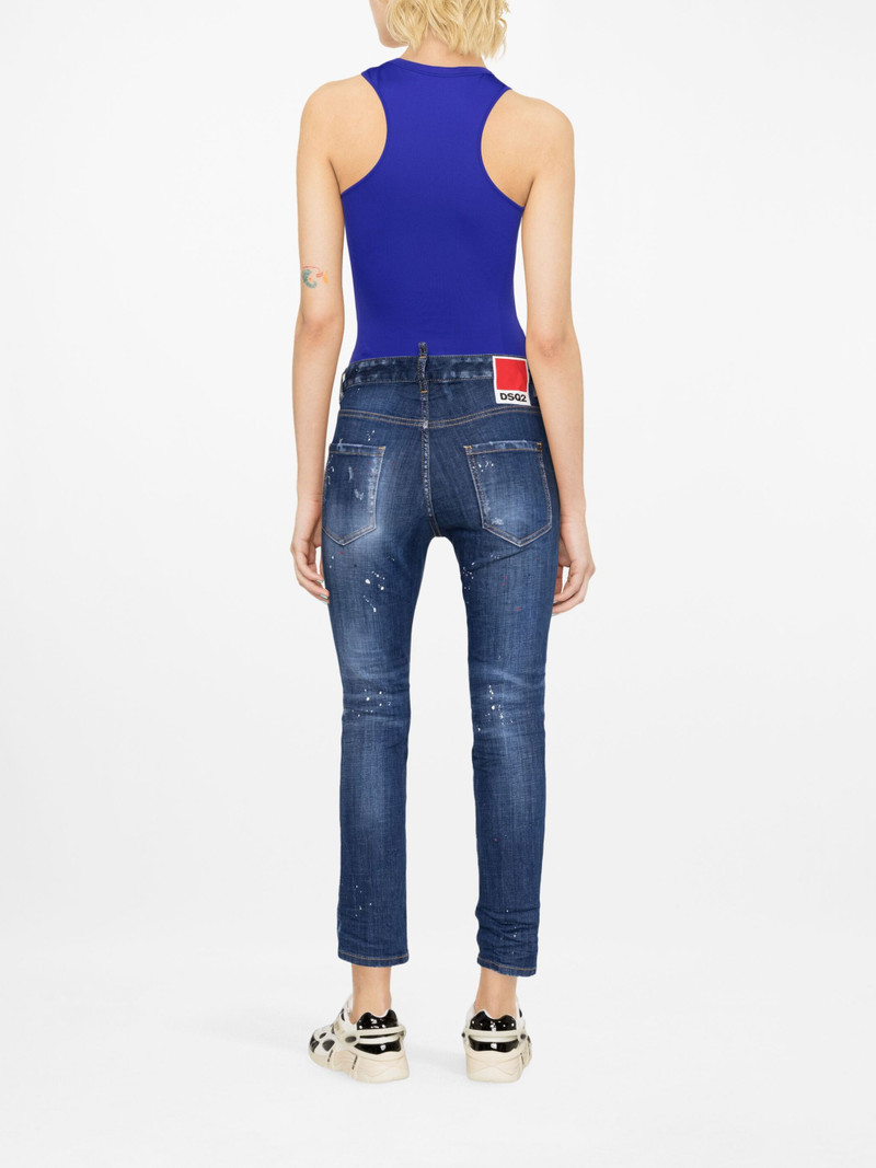bleached skinny jeans 4