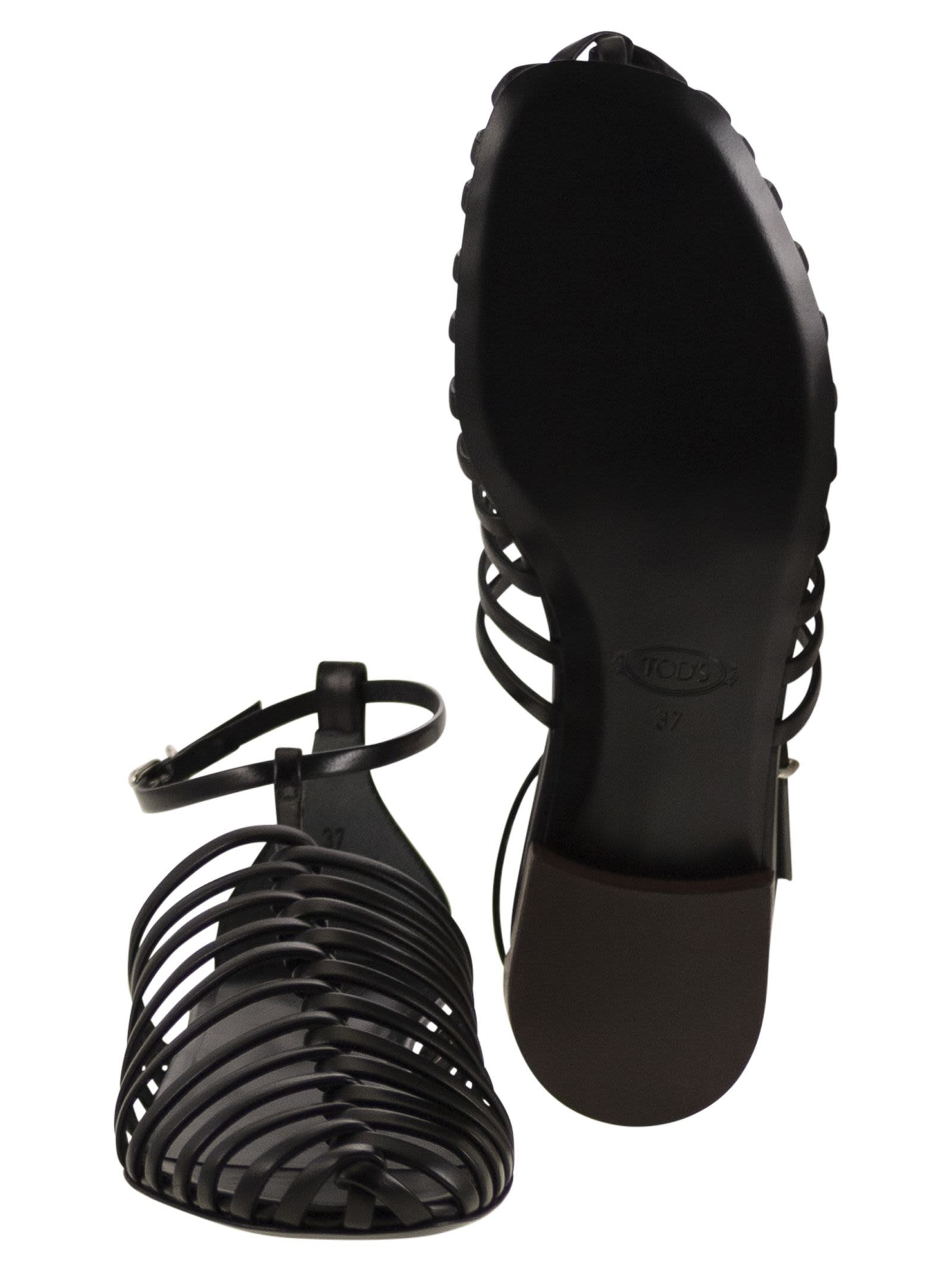 Tod's Women Leather Sandal - 5
