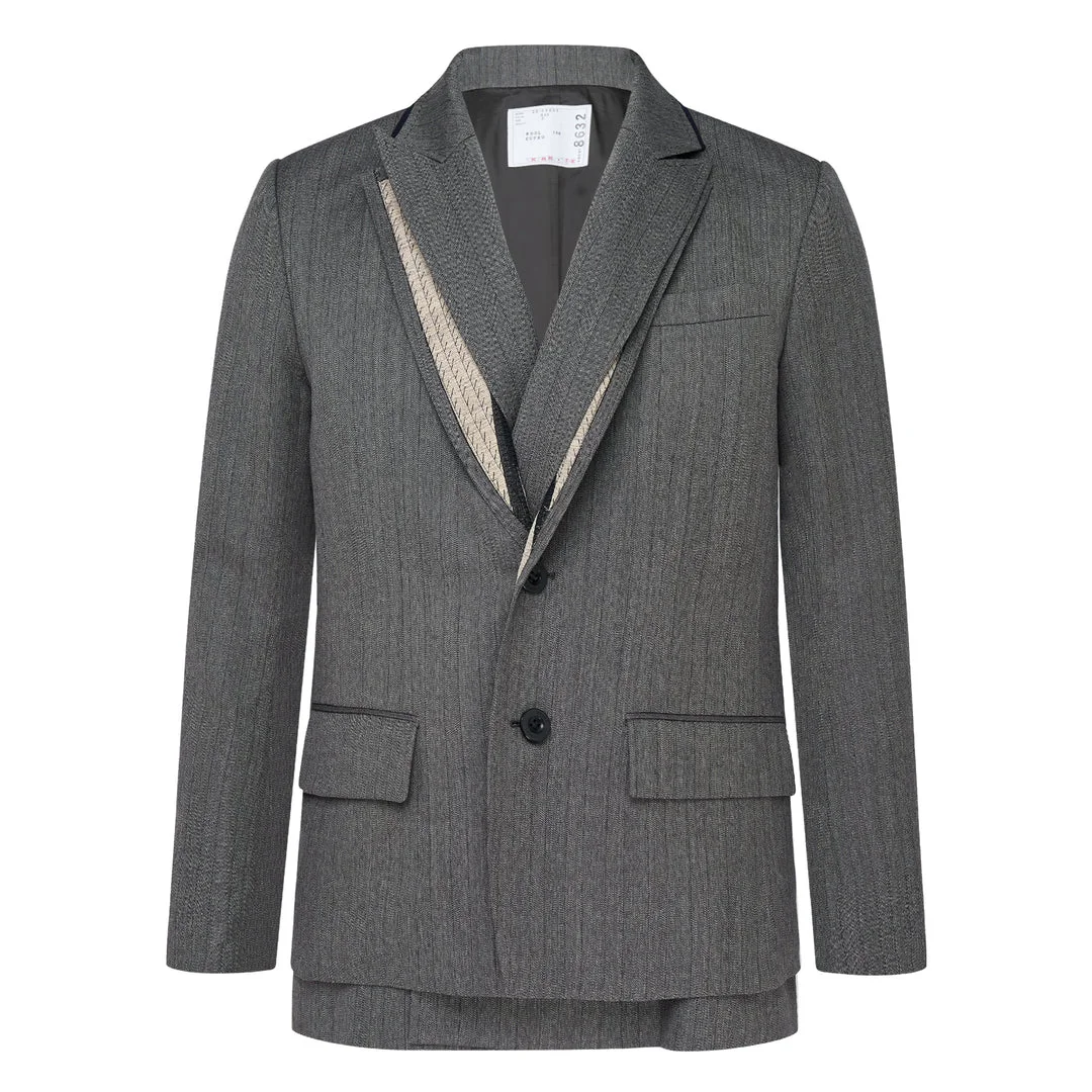 Herringbone Suiting Jacket - 1