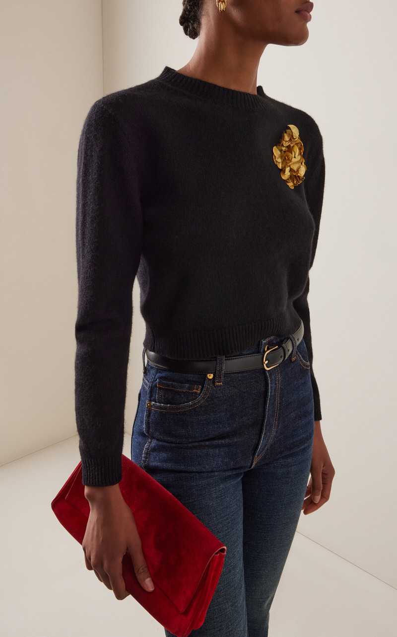 Romy Sequined Cashmere Sweater 3