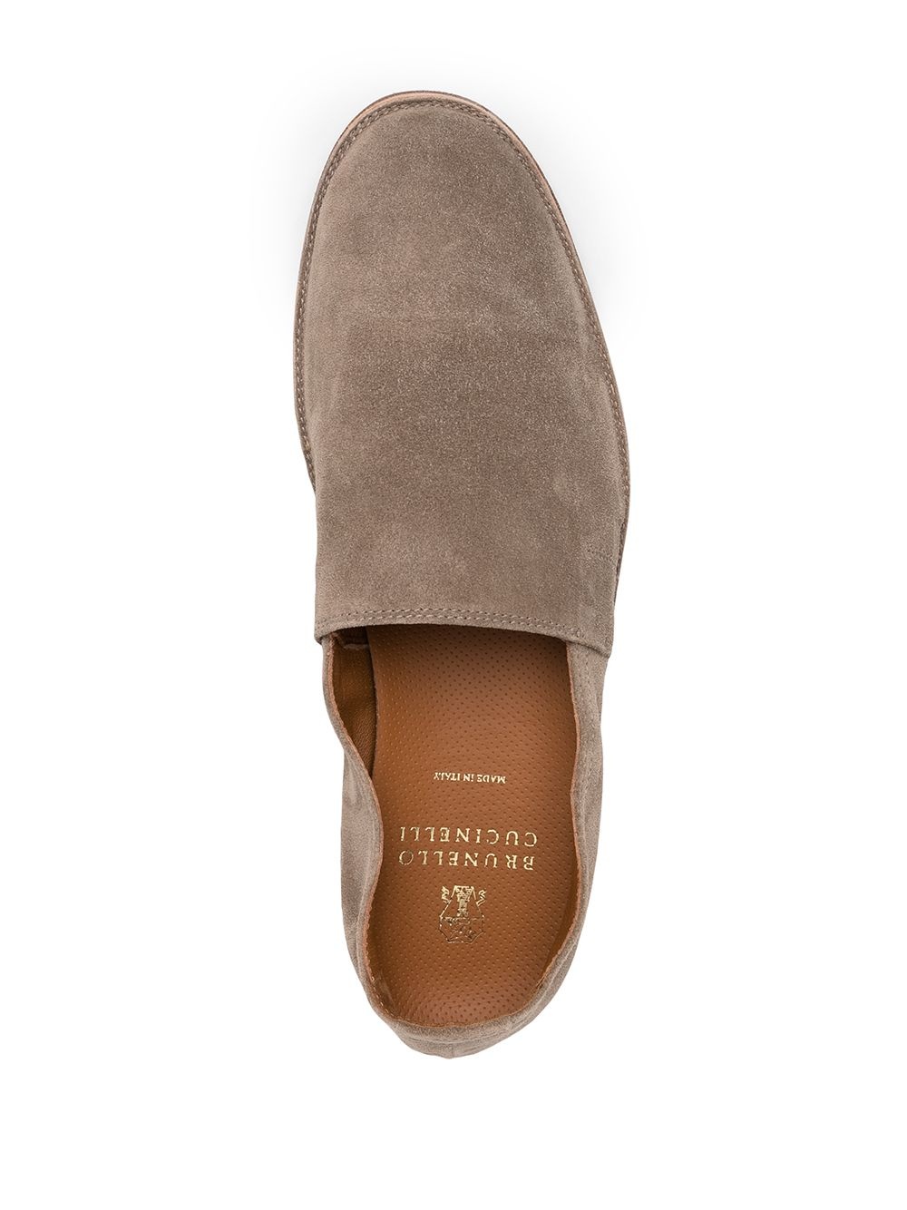 suede round-toe espadrilles - 4