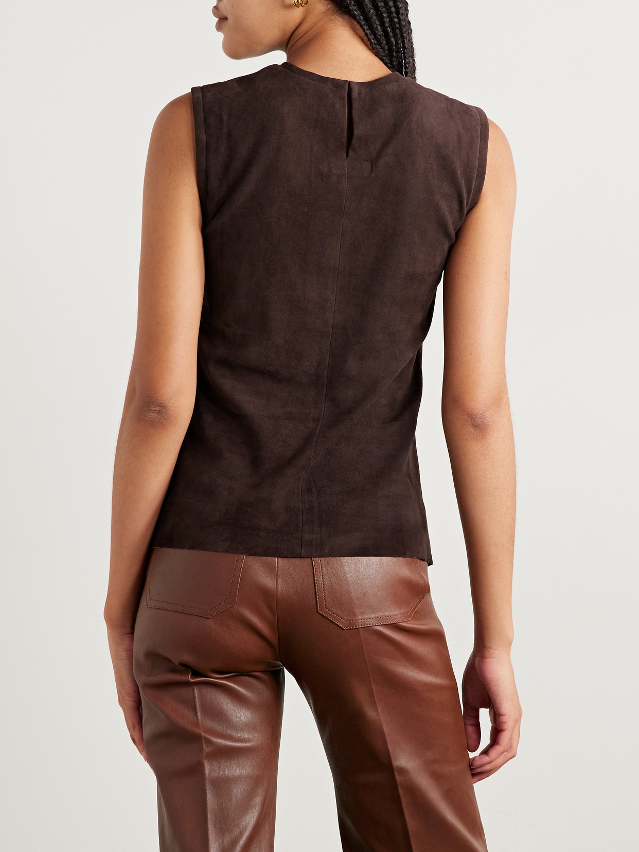 Miuccia Suede Tank - 3