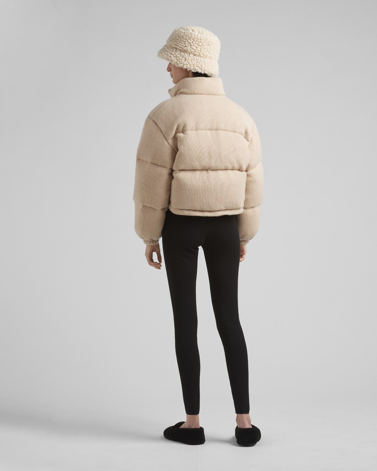 ダウンジャケット・コート PRADA | Wool and cashmere down jacket Prada Cashmere Wool Down Jacket | Saks Fifth Avenue