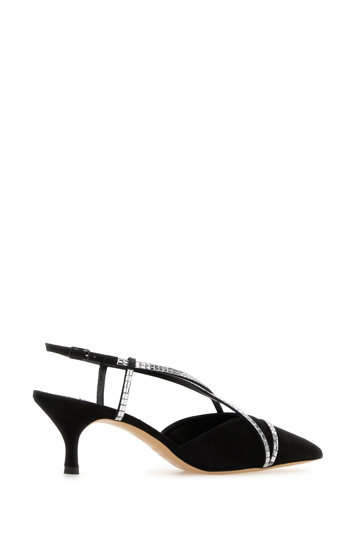 Black suede Starsway Julia pumps - 3