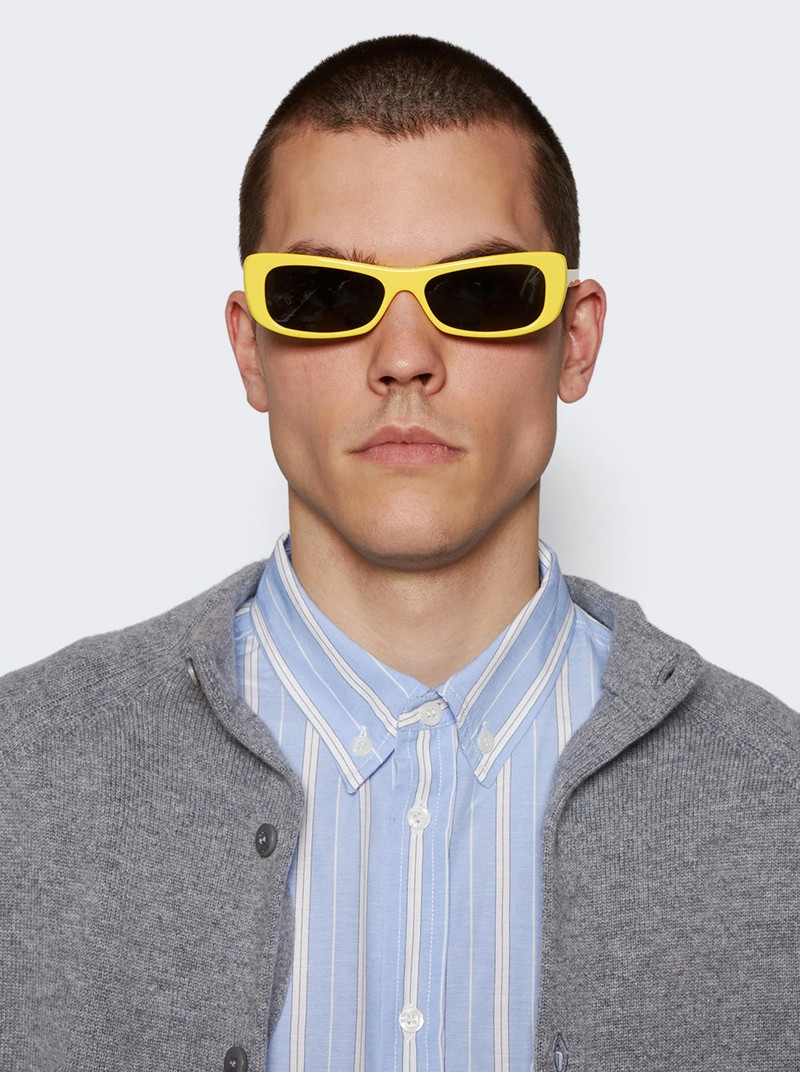 JACQUEMUS X Jacquemus Capri Sunglasses Yellow outlook