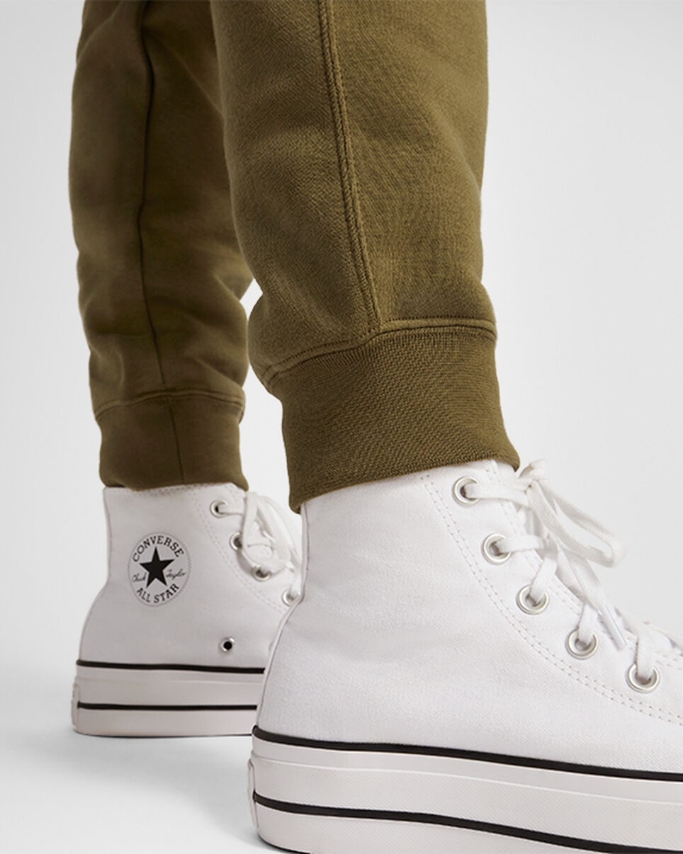 Converse Go-To Embroidered Star Chevron Standard-Fit Fleece Sweatpant - 7